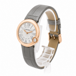 Cartier Ballon Bleu De 30MM WGBL0005 18Kt Rose Gold Watch